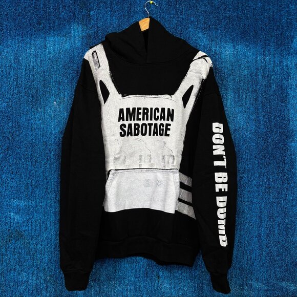 ASAP Rocky x AWGE American Sabotage Dont Be Dumb Hoodie XL - Picture 1 of 4